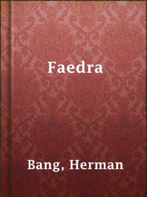 cover image of Faedra